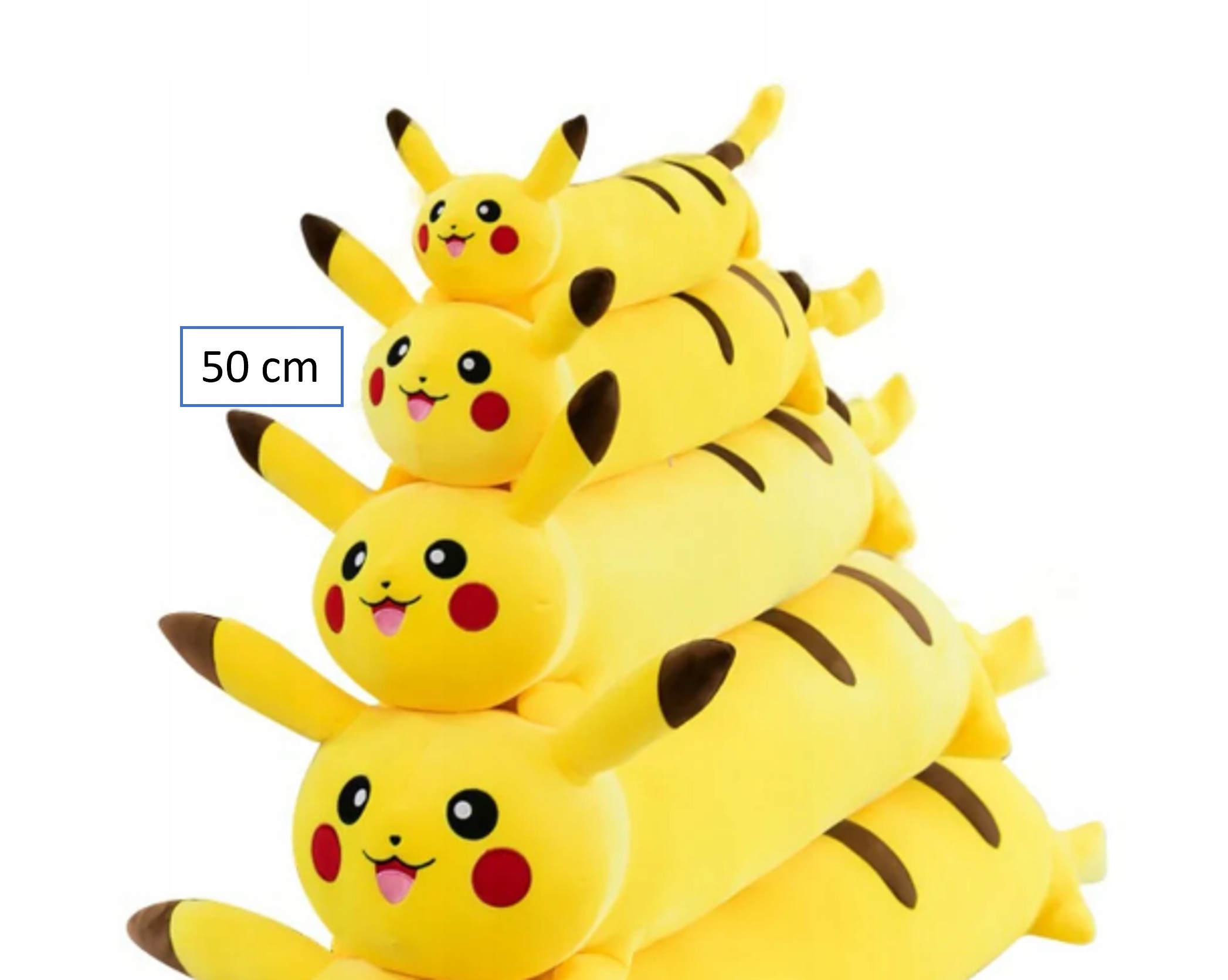 Pikachu długi maskotka poduszka 50 cm EAN (GTIN) 6902381972713