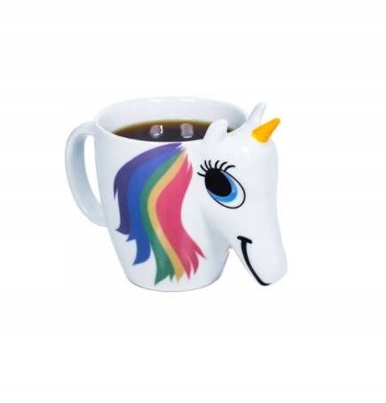 KUBEK Z JEDNOROŻCEM ZMIENIAJĄCY KOLORY MAGICZNY Marka inna