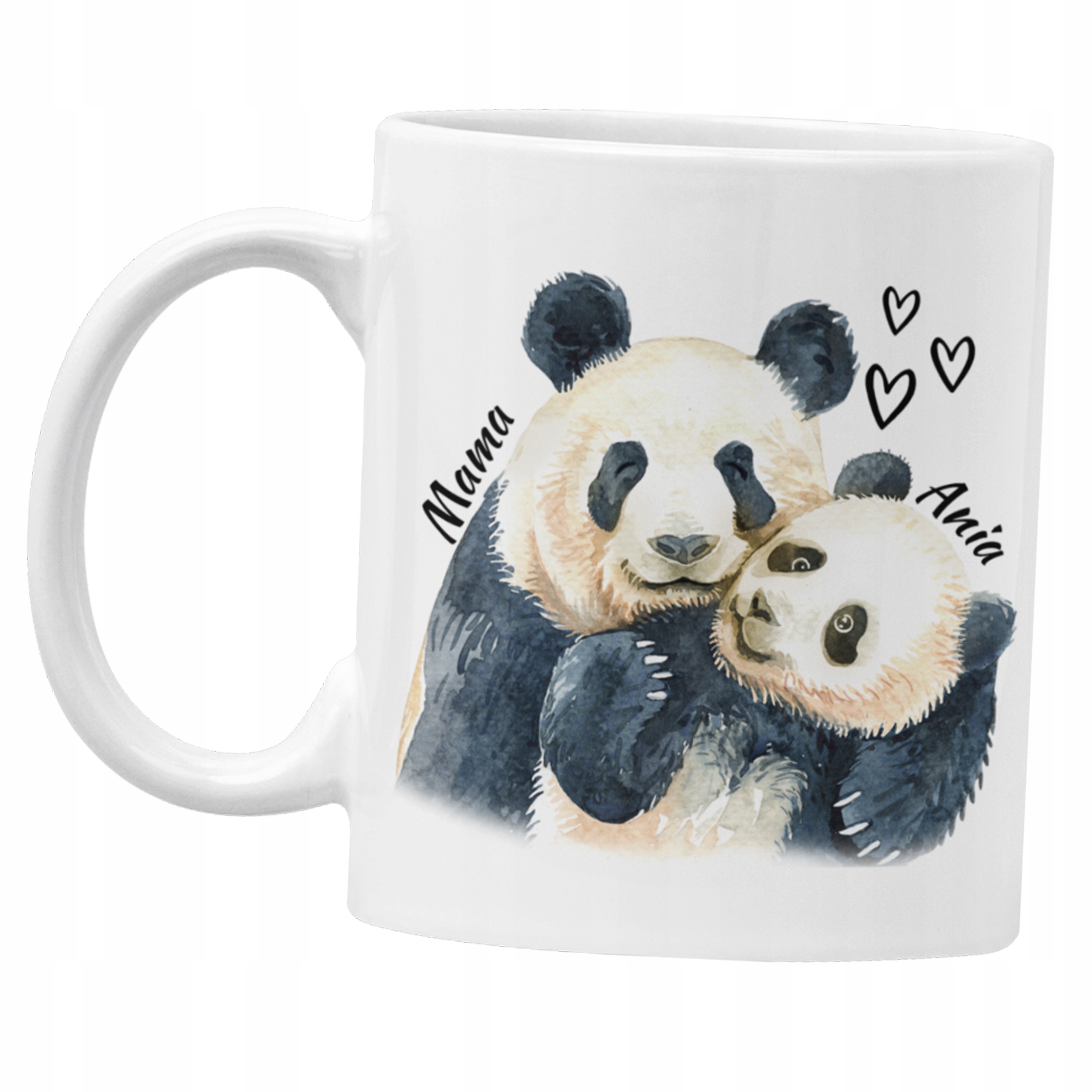 

dzień Mamy kubek panda imię pandy mama