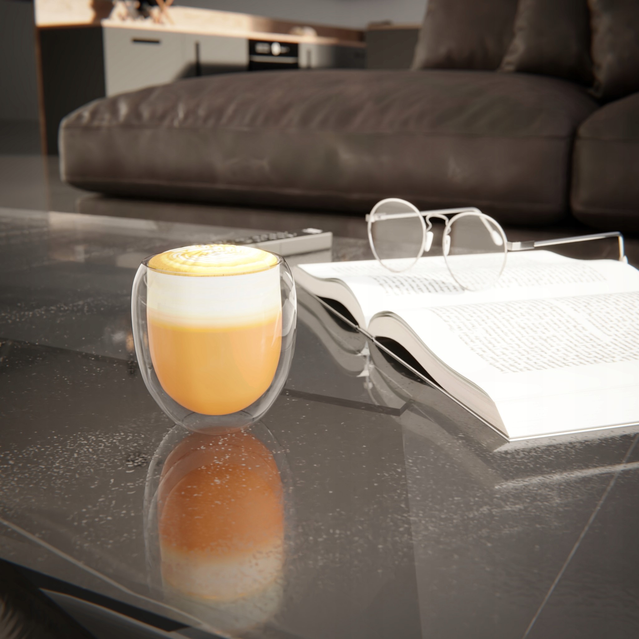 Szklanki termiczne do kawy latte Miowi 2szt 250 ml Pojemność 250 ml