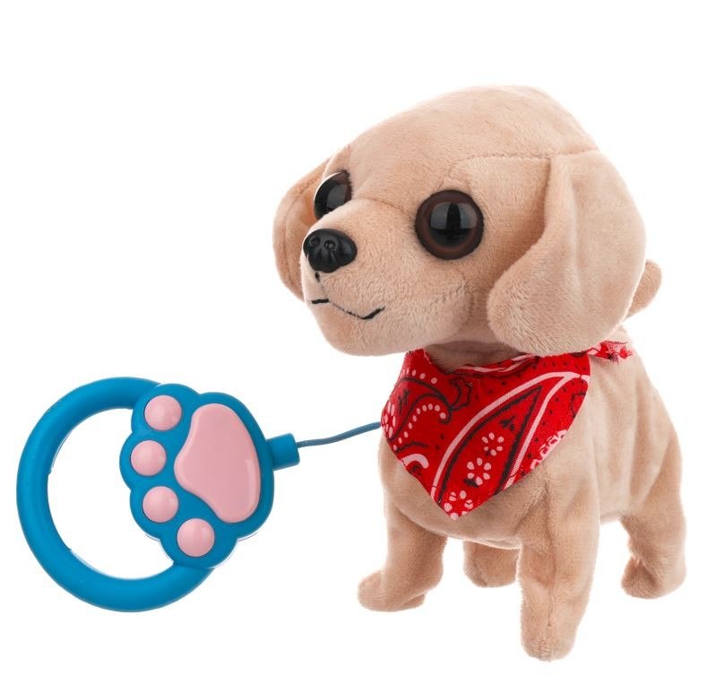 Maskotka interaktywna Piesek chodzący na smyczy Kod producenta 8040647044762