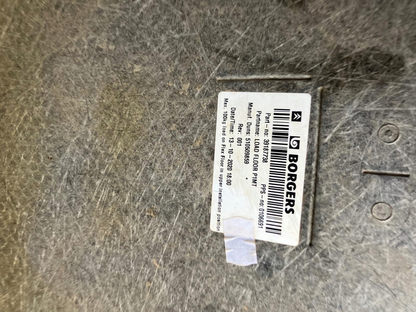 floor plato mats boot C3 AIRCROSS