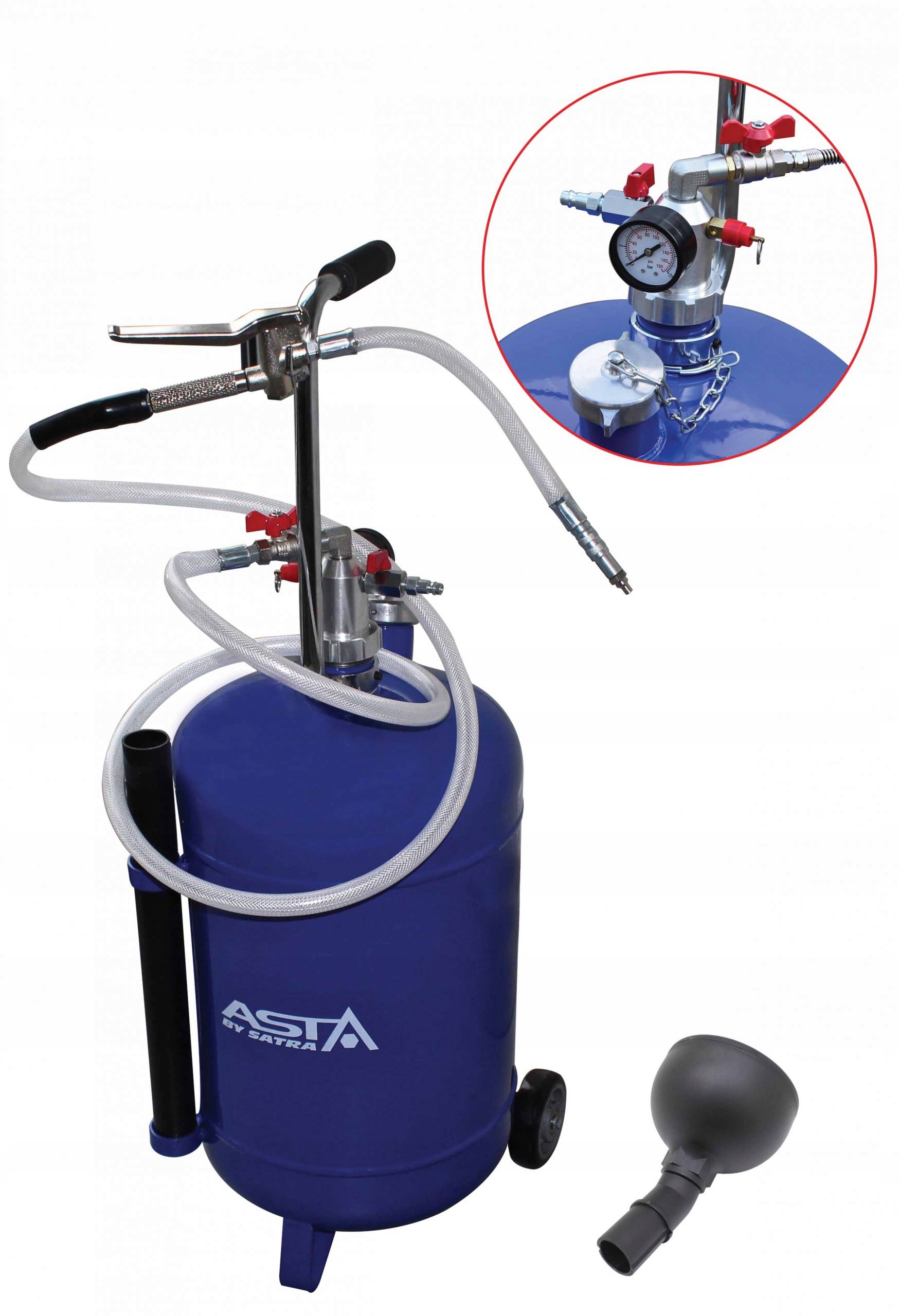 POD030 PNEUMATYCZNY NAPEŁNIACZ DO OLEJU SATRA Kod producenta POD030