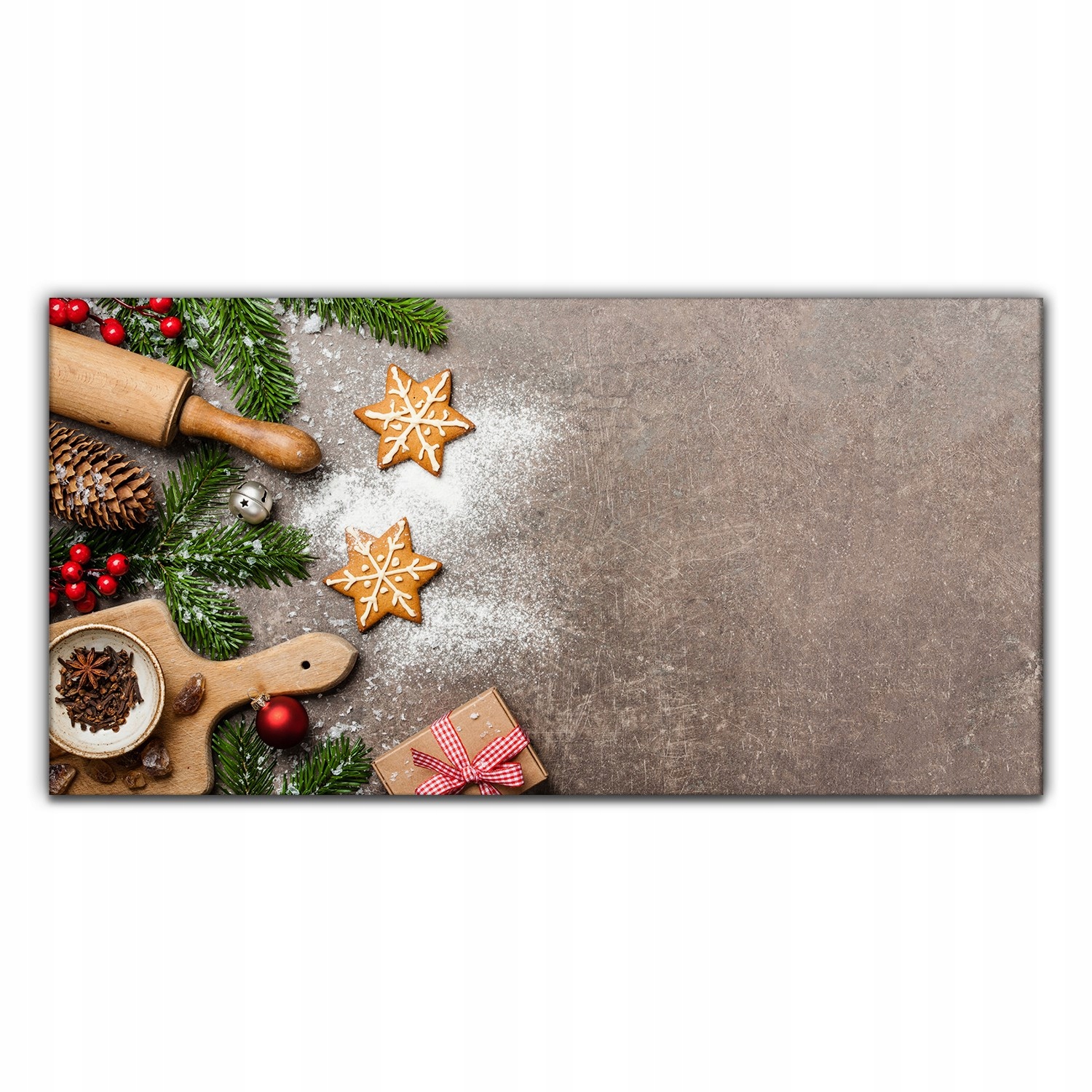 Foto-obraz na plátne Vianočné perníky 140x70