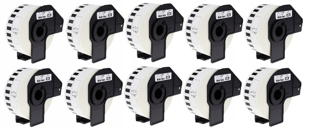 

Taśma termiczna do Brother Ql 29mm DK-22210 10 szt