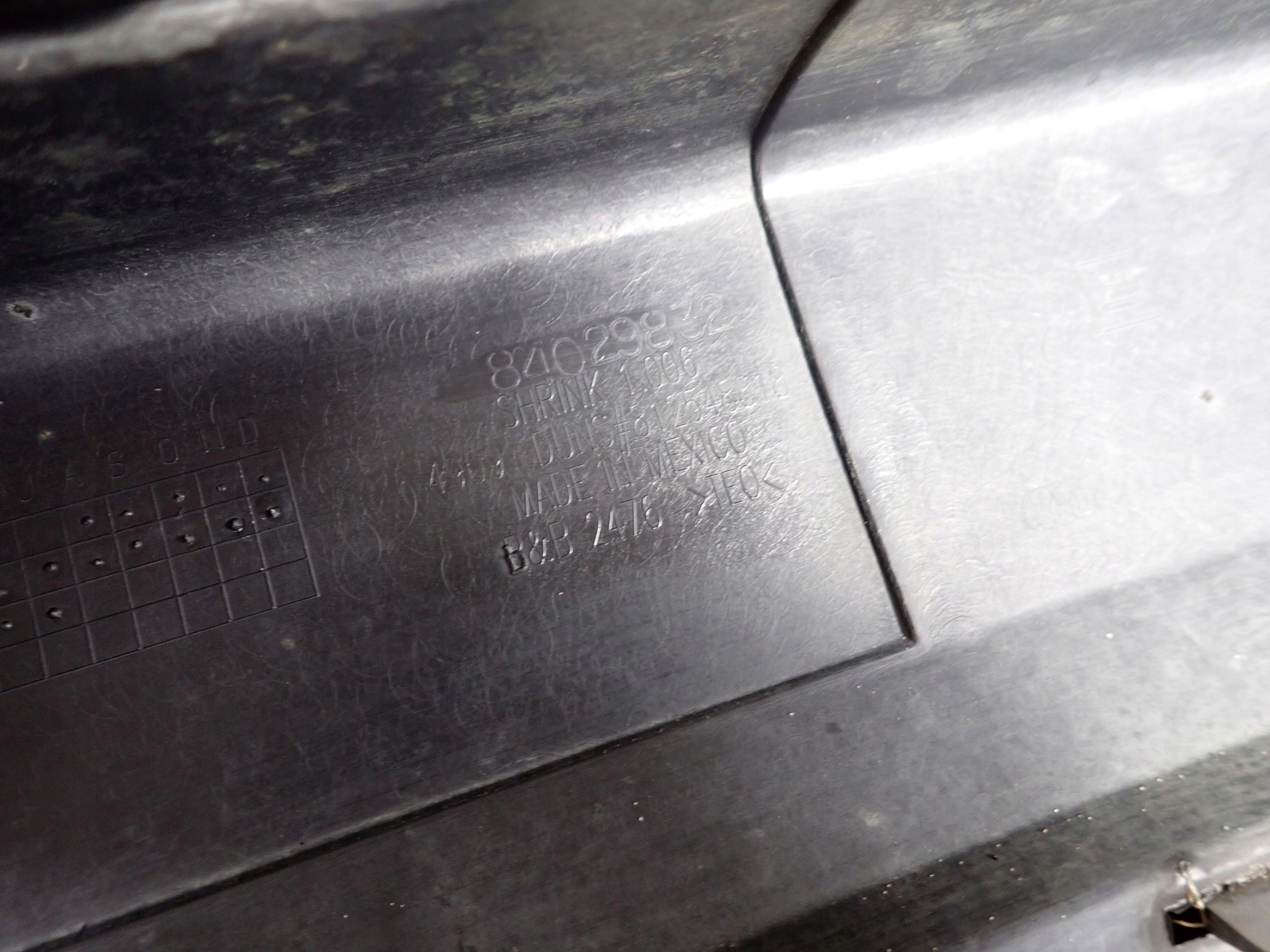 CHEVROLET SILVARADO 16-19 SPOILER nárazníku předek předního