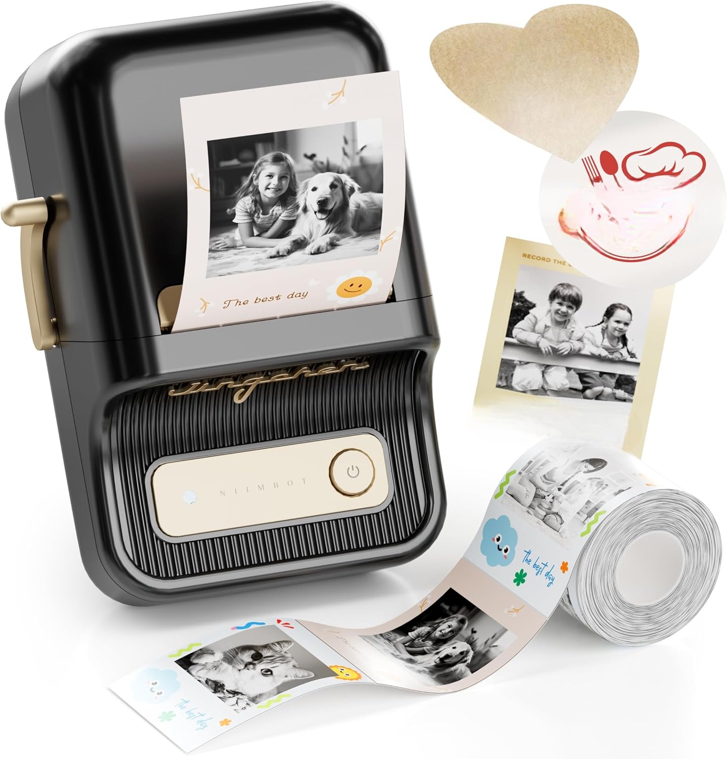 Drukarka Etykiet Bluetooth Bezatramentowa Niimbot B21 Pro Termiczna 50X30MM