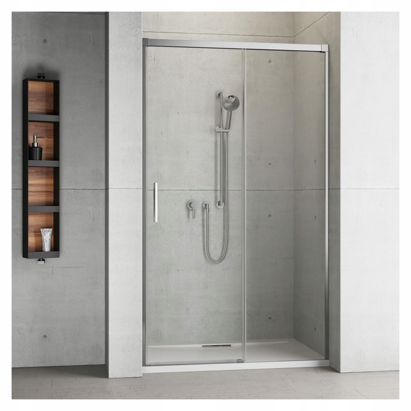 Drzwi prysznicowe wnękowe 130 P Idea DWJ czyste Rodzaj drzwi do wnęki