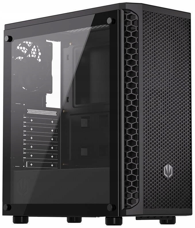 Endorfy Case Signum 300 Core, Průhledná bočnice, Atx, 2x120mm, černá…