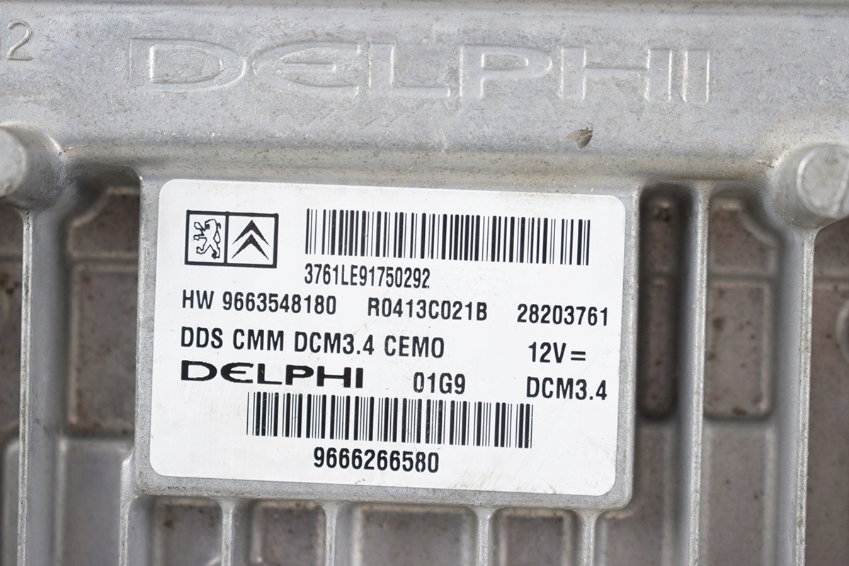 computer control unit PEUGEOT CITROEN 9666266580