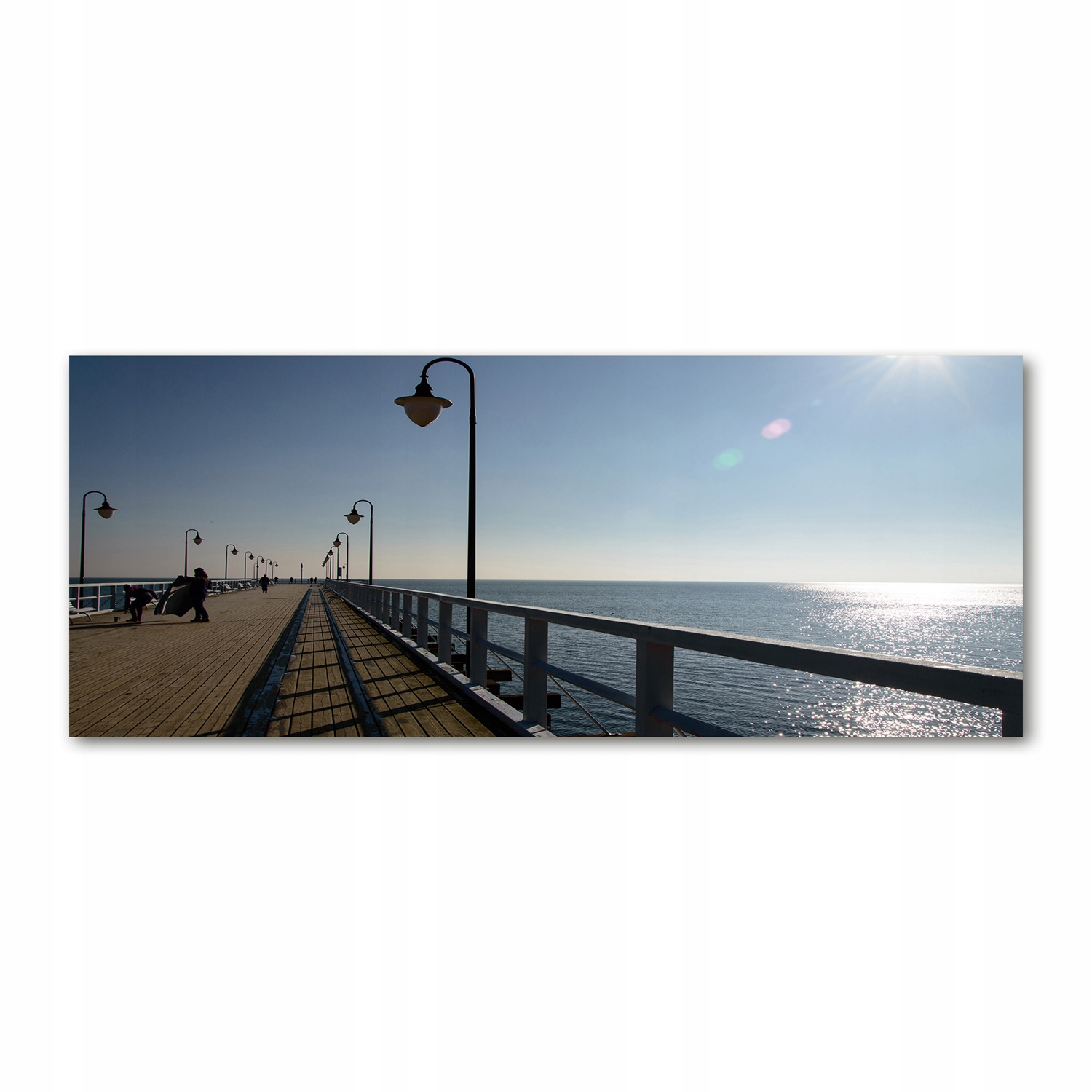 

Foto obraz akryl zdjęcie Molo w Gdyni 125x50 cm