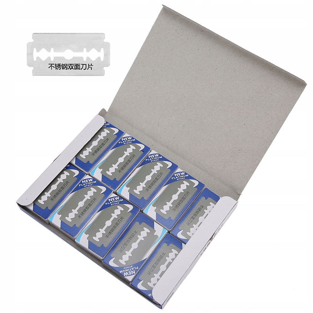 PROFESSIONAL PRZENOŚNA ŻYLETKA 100SZT STAROMODNY Marka bez marki