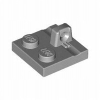 

Lego Płytka Zawias1x2 L B Gray 92582 4666449 New