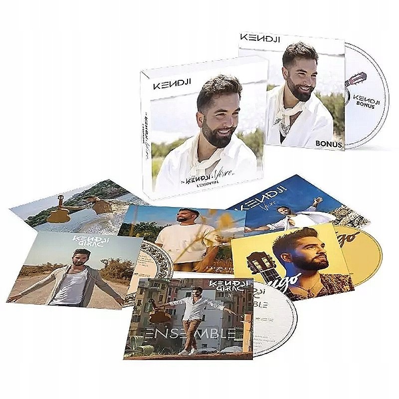 7CD/Box Set Kendji Girac: De Kendji À Vivre... L'Essentiel Box Set 7CD De