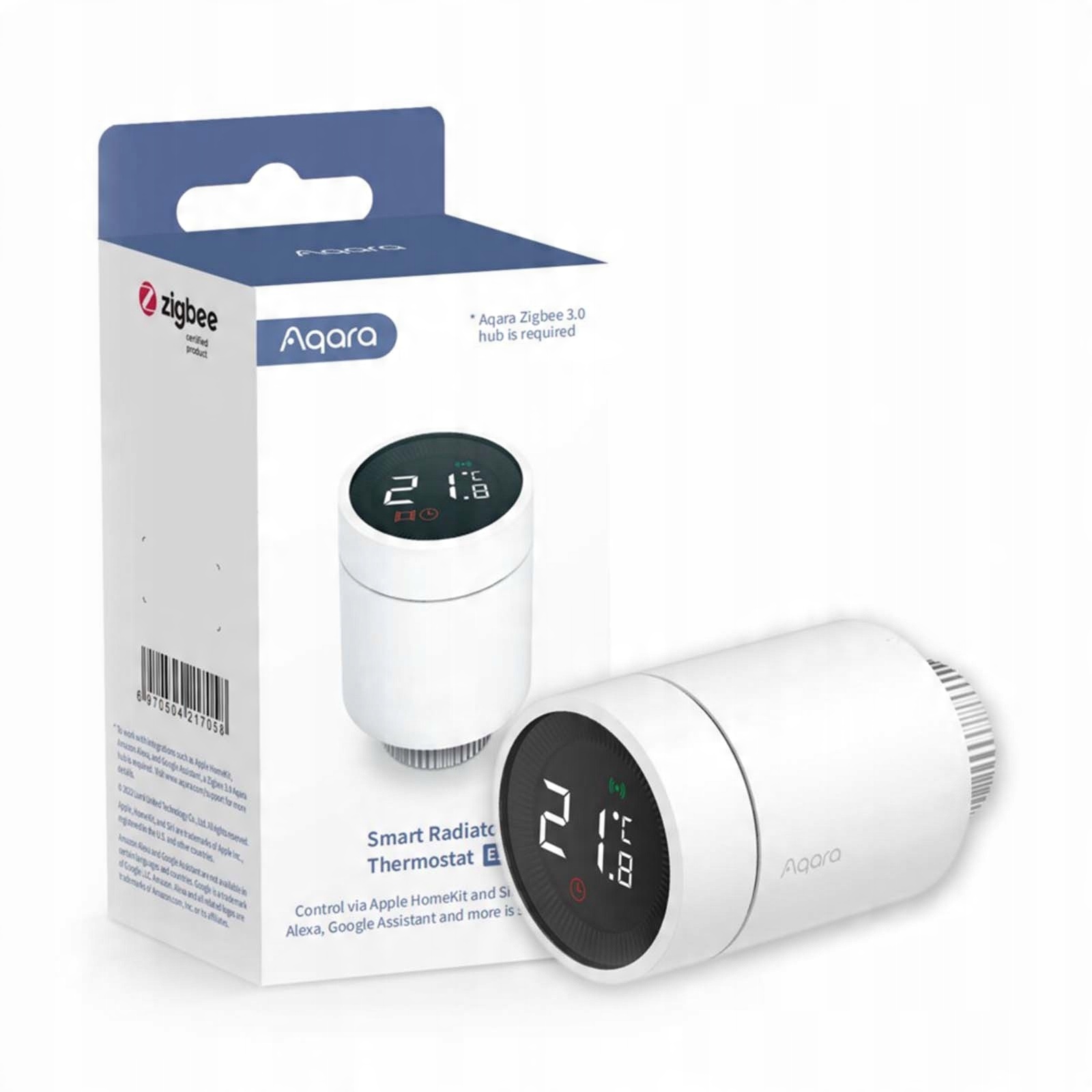 

Aqara E1 Termostat Głowica do grzejnika Zigbee Eu