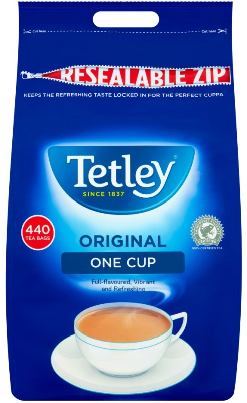 Levně Černý instantní čaj Tetley, 440 sáčků
