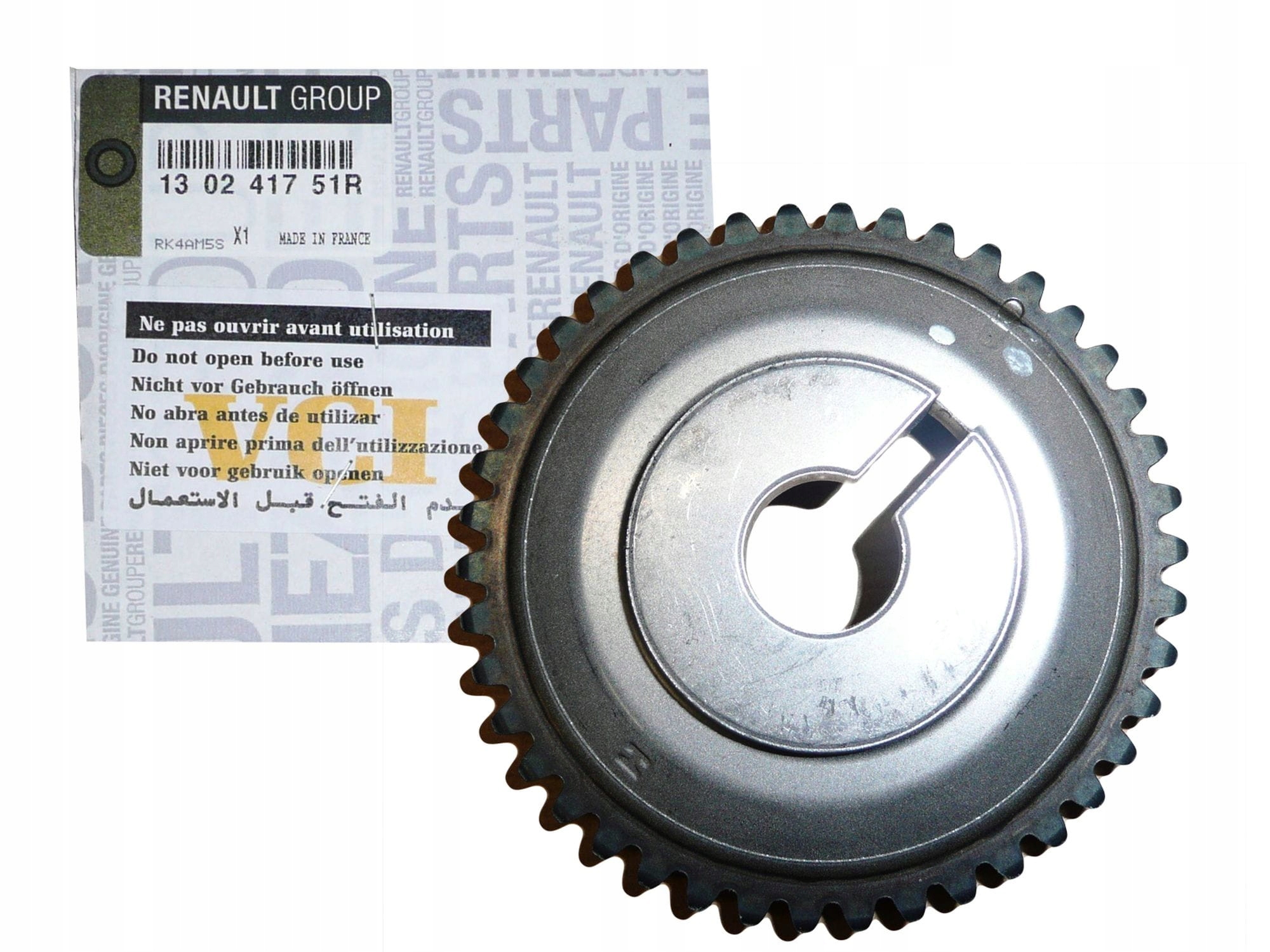 ШЕСТЕРНЯ ГРМ RENAULT ОРИГІНАЛ 130241751R