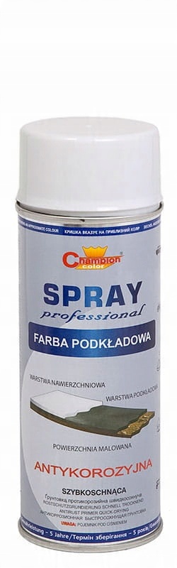 

Farba podkładowa spray 400ml RAL9003 biały