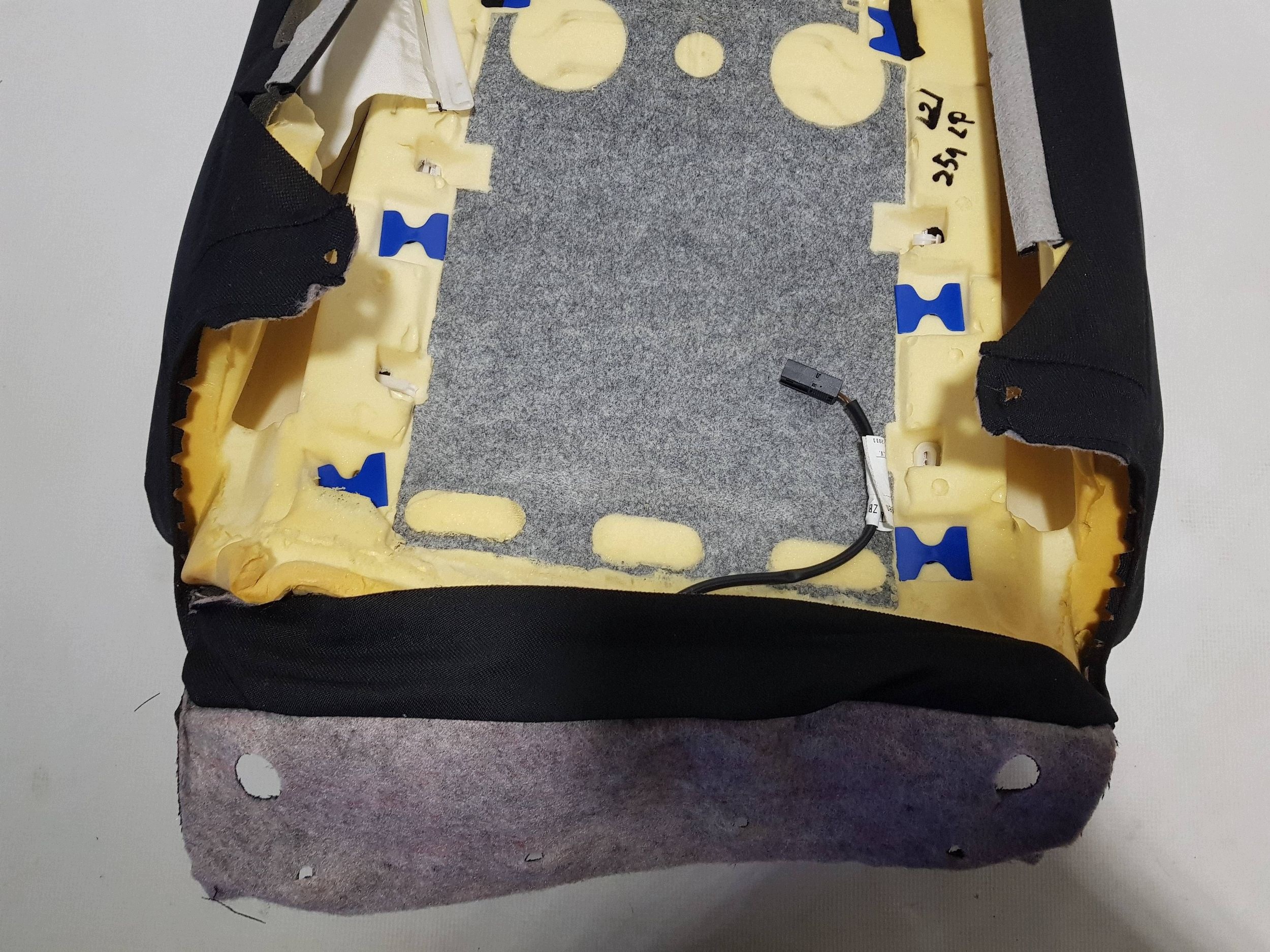 side OPARCIE seat front left driver´s Mercedes R W251 LIFT alkaline