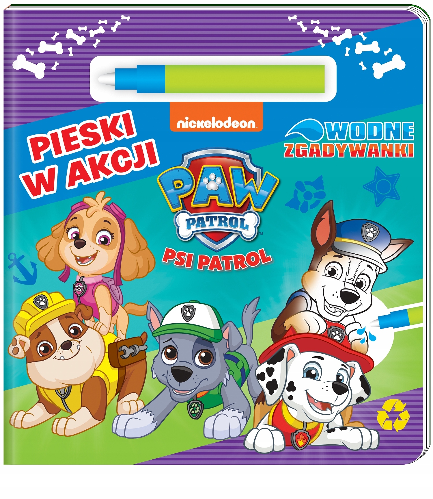 

Wodne Zgadywanki 2 Psi Patrol Wodna Kolorowanka