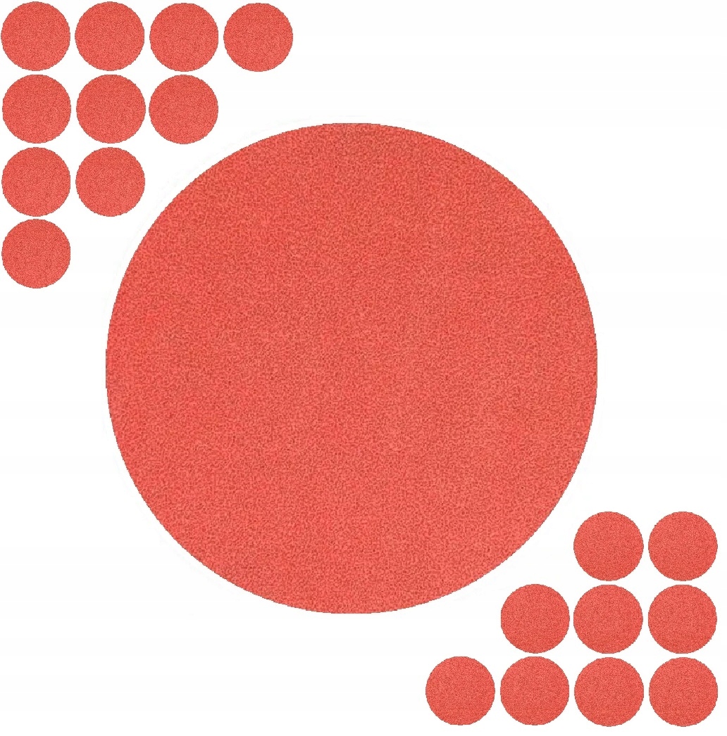 20szt PAPIER ŚCIERNY RZEP KRĄŻEK NA DYSK 125m P220