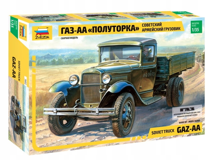 Zvezda 3602 1/35 Gaz-aa