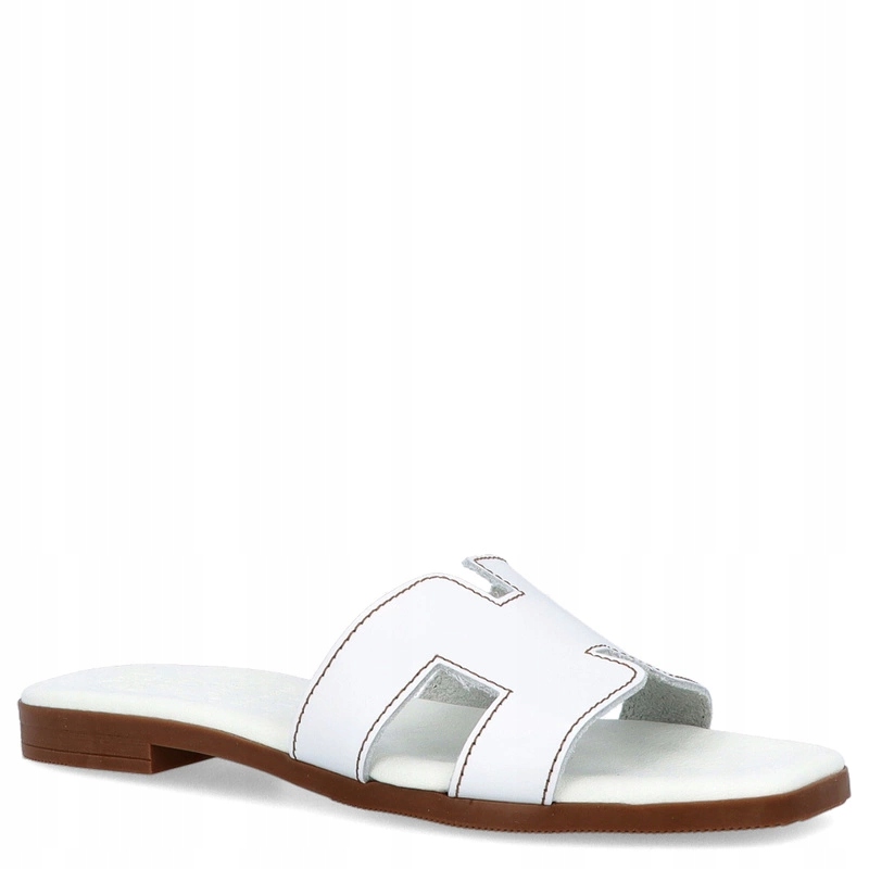 Pohodlné nazouváky – Oh! My Sandals 5566 Bílé 37