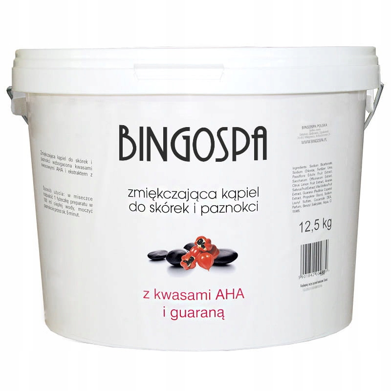 Bingospa změkčující koupel na kůžičku a nehty s Aha a guaranou,