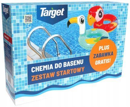 Target Zestaw startowy chemii basenowej 4 sztuki zabawka
