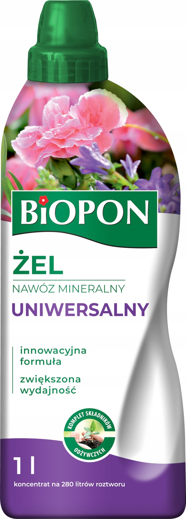 

Nawóz uniwersalny do kwiatów żel 1L Biopon