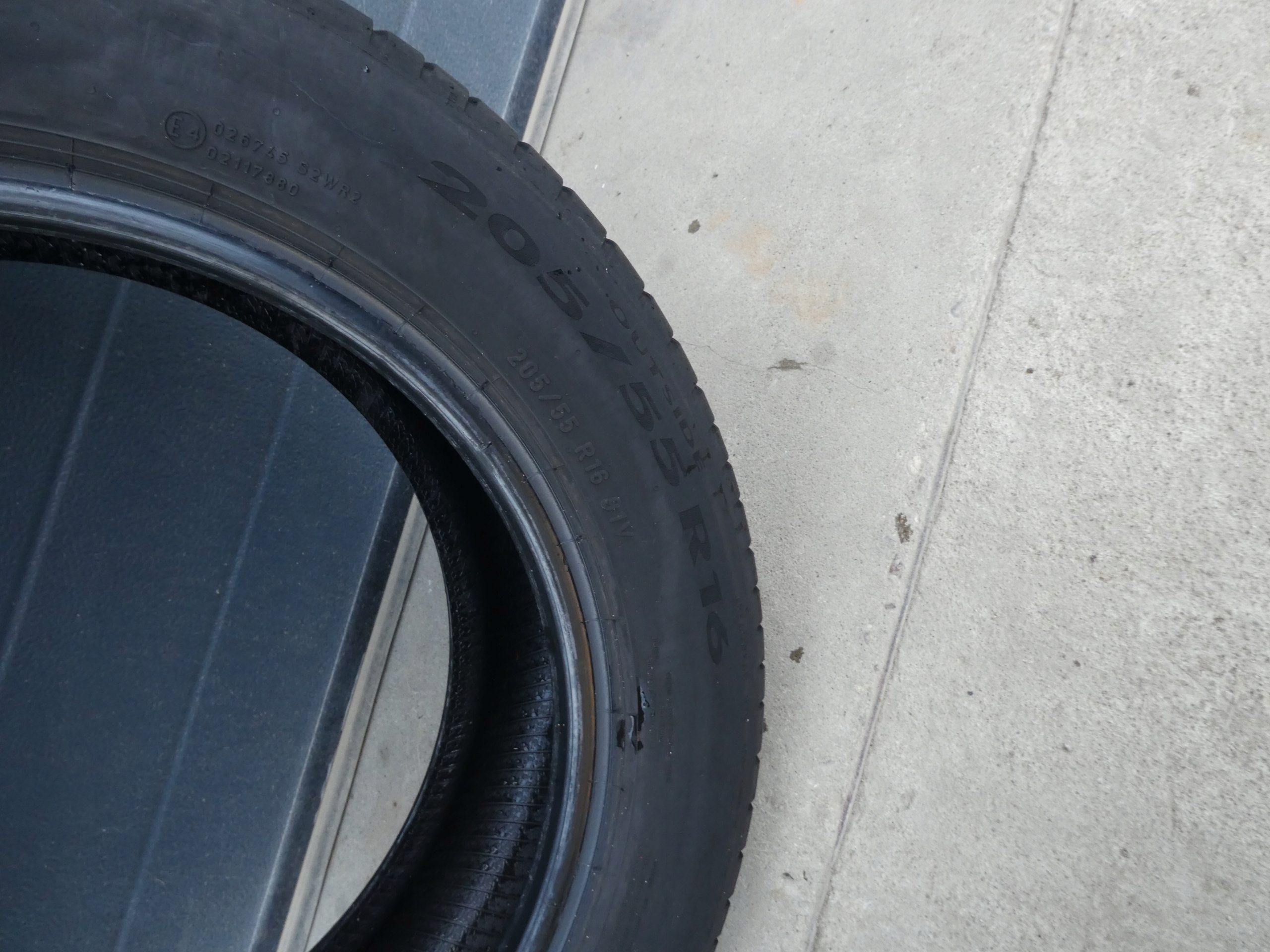 1X gomma Pirelli 205/55/16 2020R