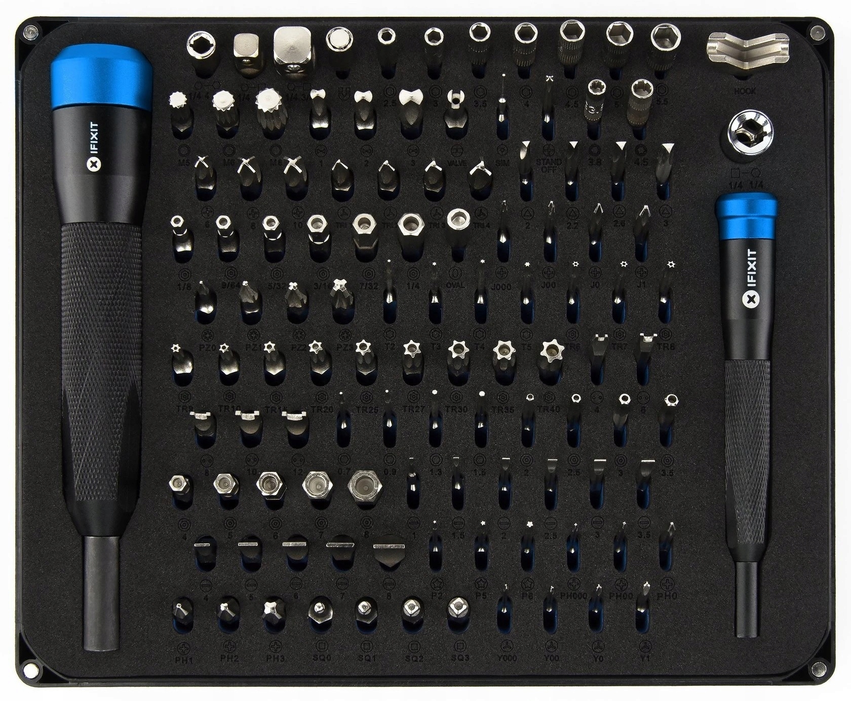 IFIXIT Zestaw Precyzyjnych Końcówek Manta 2 Wkrętaki 112 Bitów Elektronika — miniatura 8