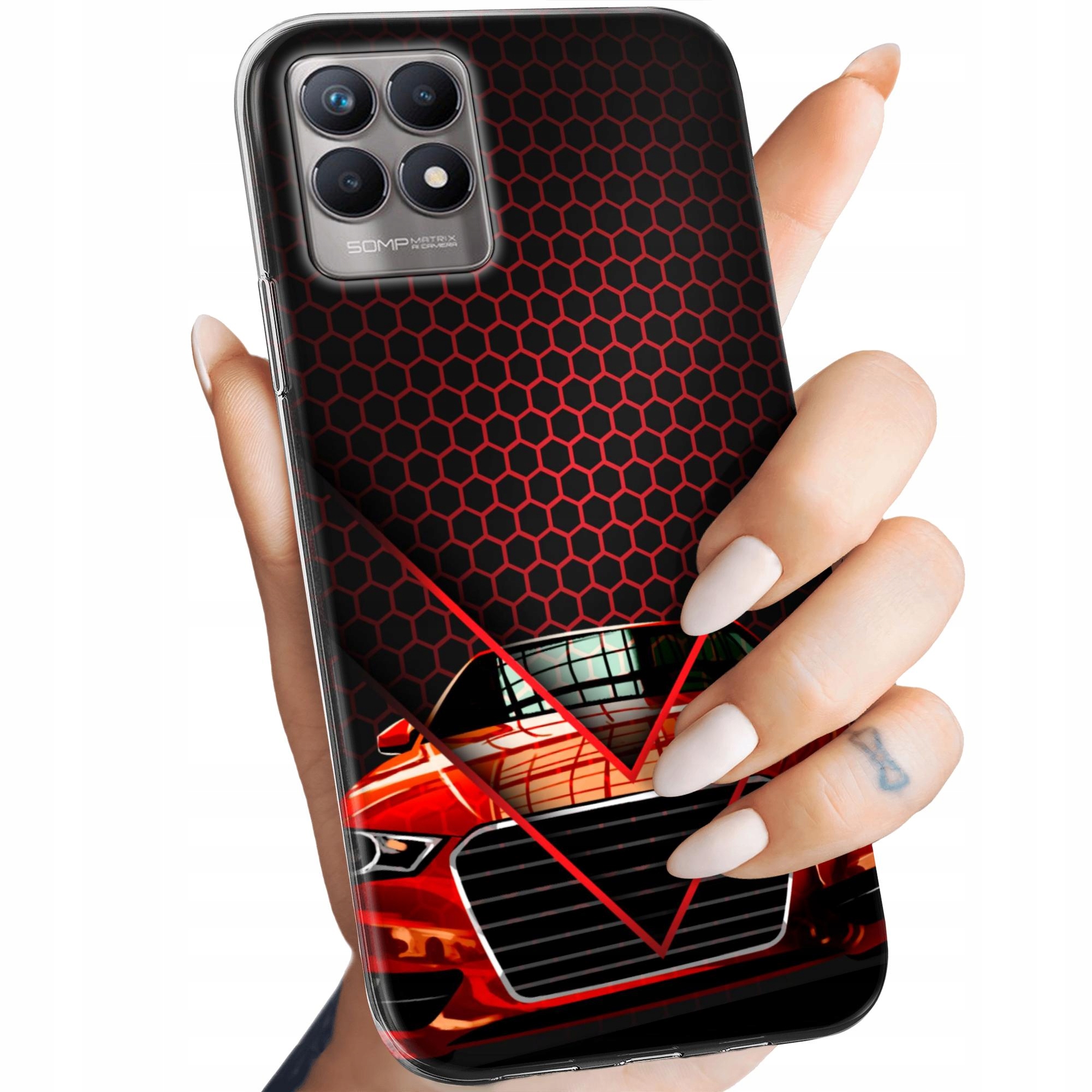 

Etui do Realme 8I auto motor pojazdy Obudowa
