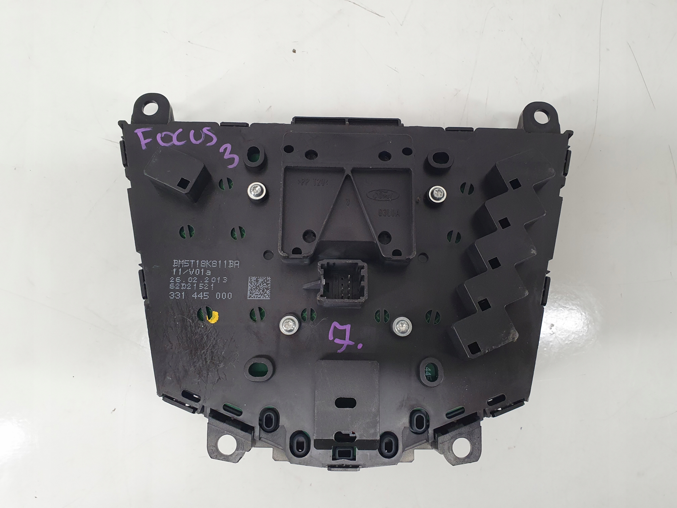 Ford Focus MK3 1.6 tdci panel radia przyciski