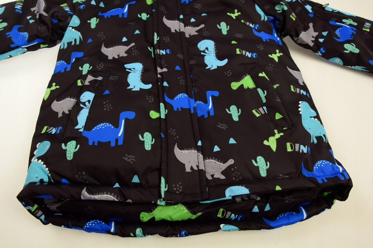 KOMBINEZON ZIMOWY j-341C DWUCZĘŚCIOWY POLAR r. 110 Płeć chłopcy