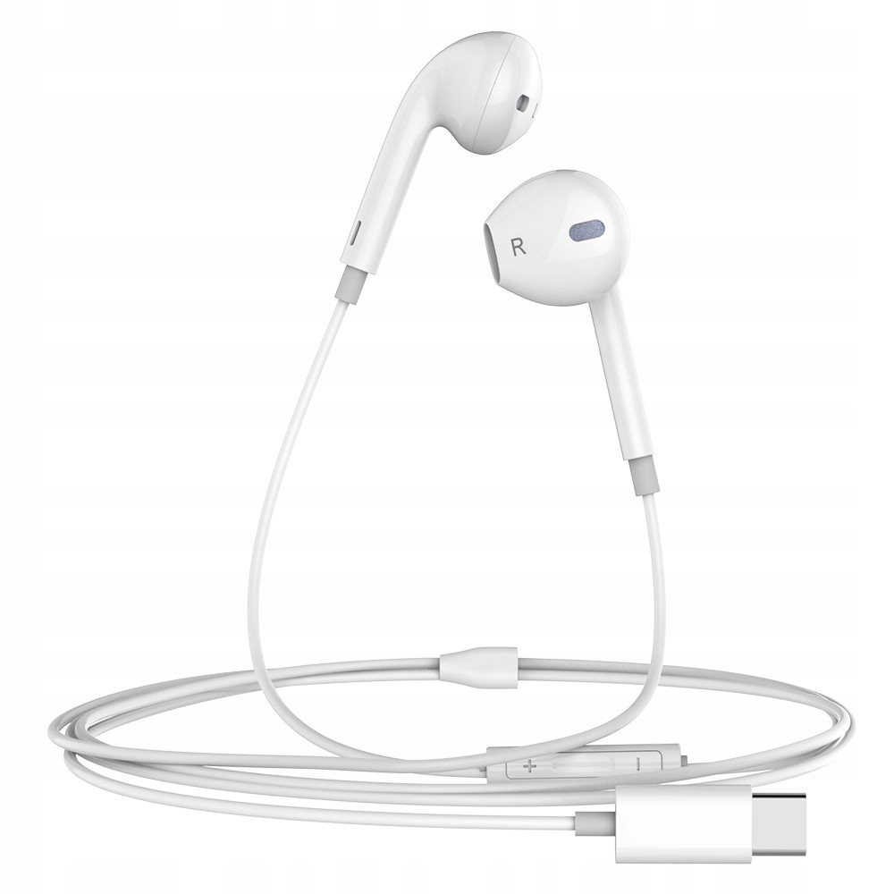 Słuchawki Mcdodo Usb-c Douszne z Mikrofonem 1,2m Białe, 12M