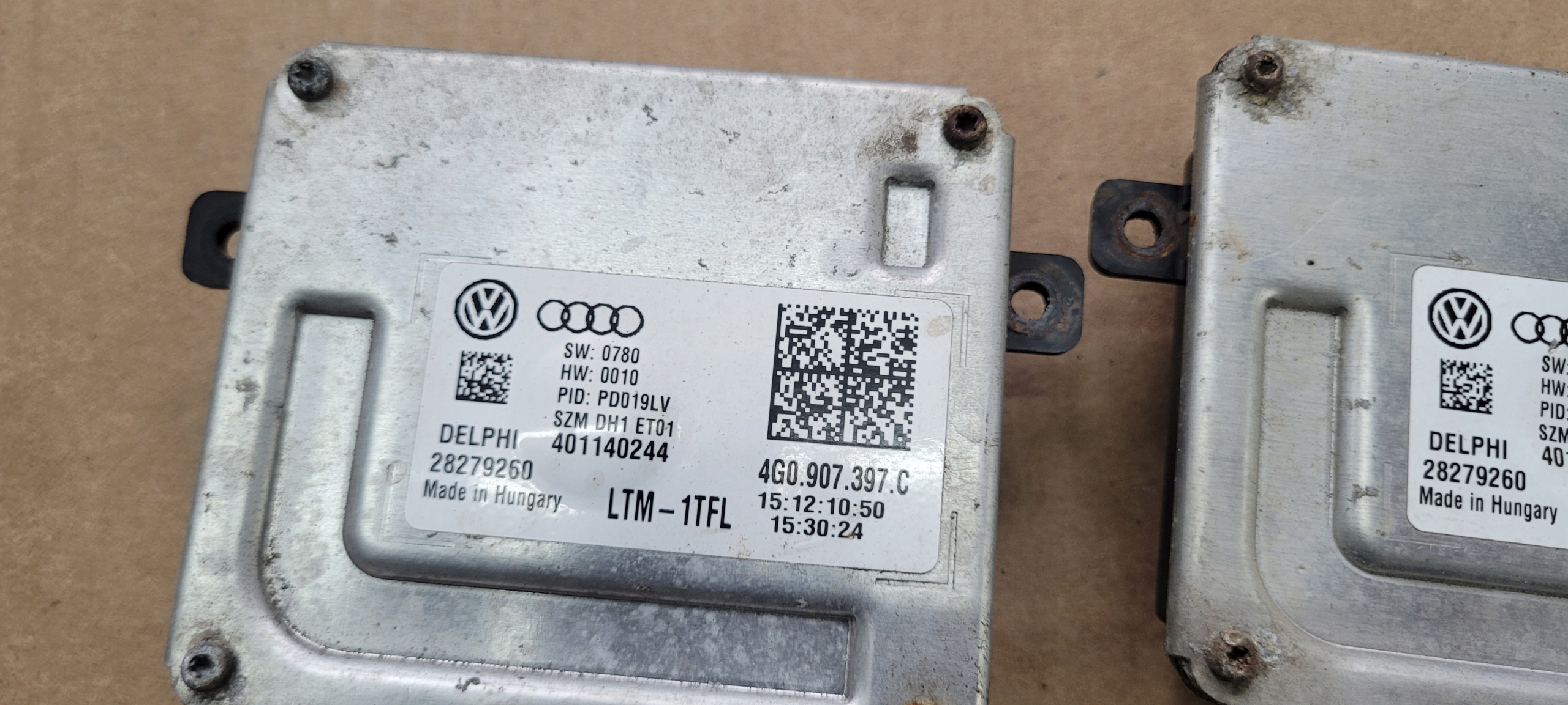 A7 4G modulo luci Centralina 4G0907397C A6 C7 4G