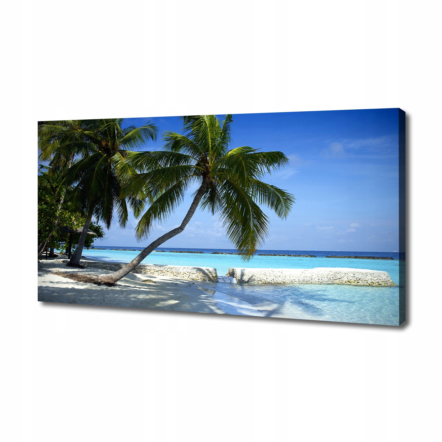 

Foto obraz na płótnie Tropikalna plaża 140x70 cm