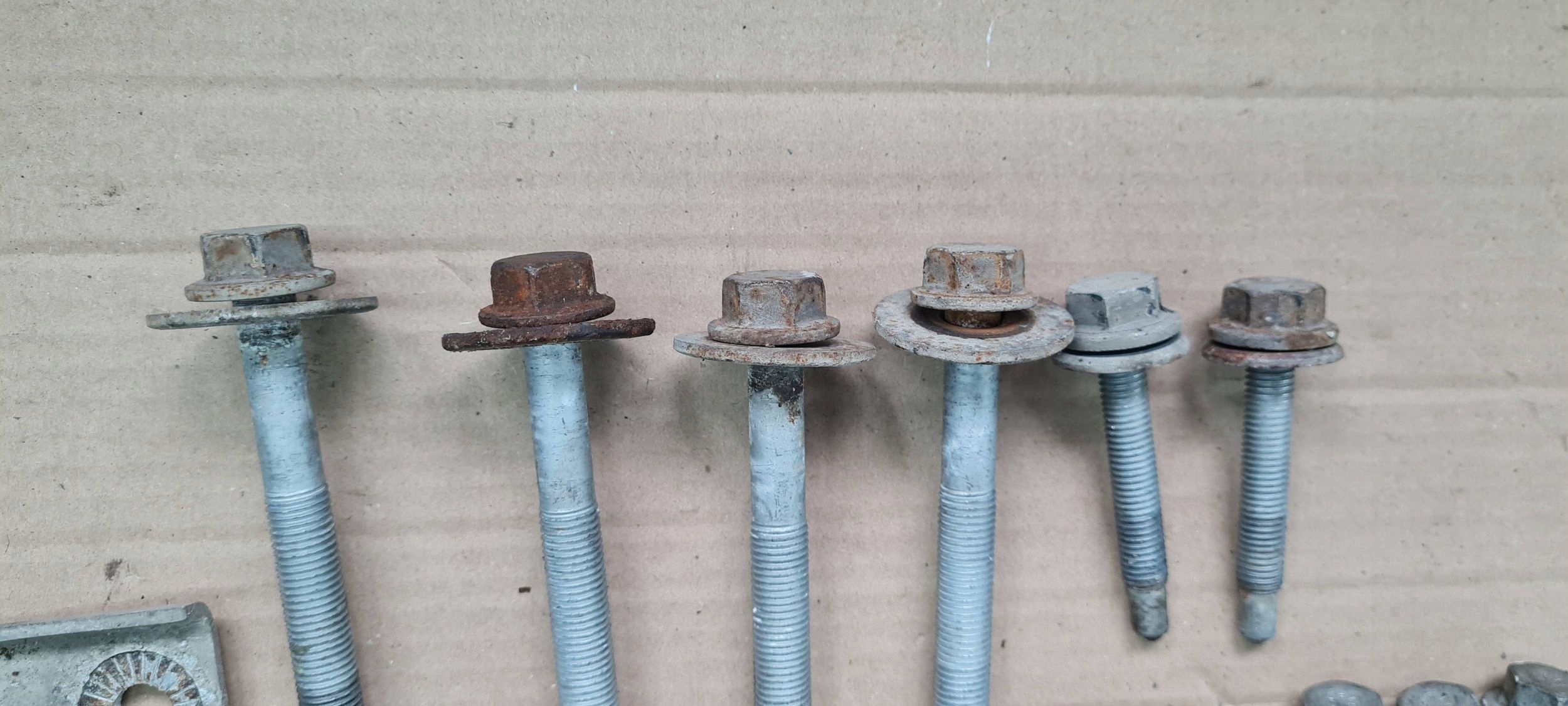A6 C6 LIFT screw screws SANEK KOLYSKI siders springing front KOMPLET