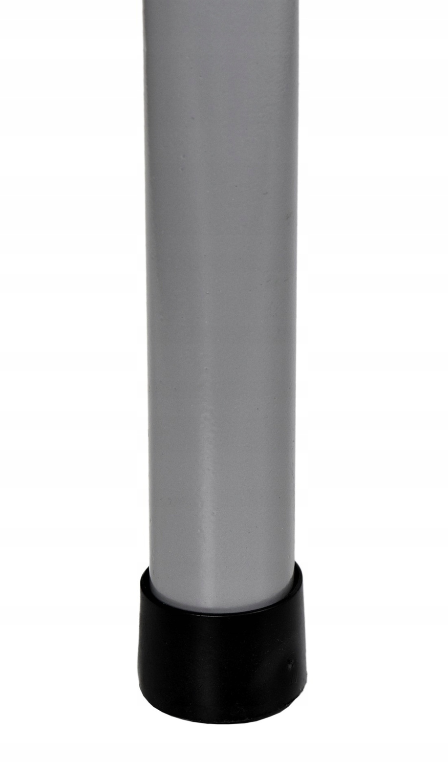 ROZKŁADANY STÓŁ OGRODOWY CZARNY CATERINGOWY TURYSTYCZNY 180x74x74cm SOLIDNY Głębokość mebla 74 cm