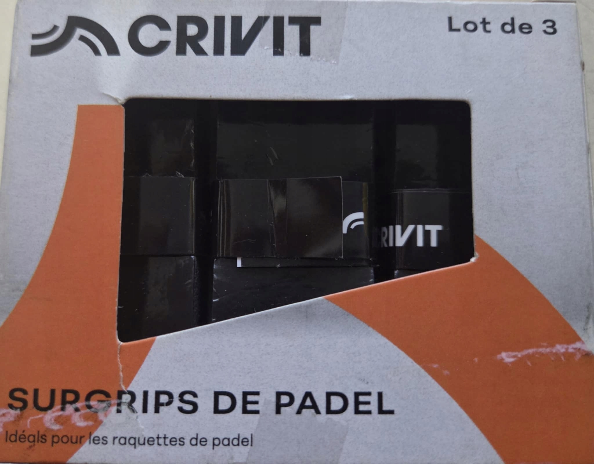 Owijki Do Padla Crivit Zestaw 3szt Overgrip Amortyzacja Potu Lepszy Chwyt