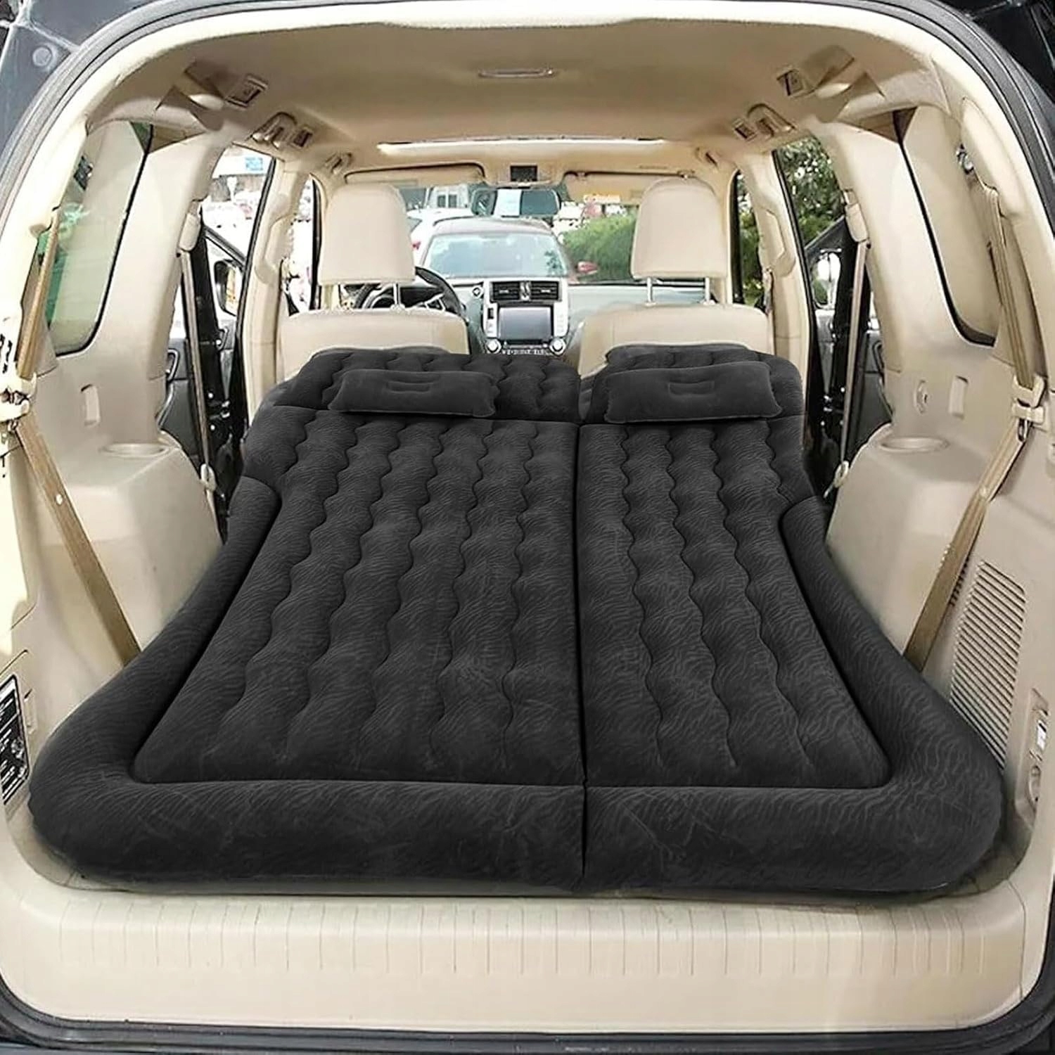 Dmuchany Materac Łóżko Do Samochodu Auta Pompka Komfortowy I Przenośny