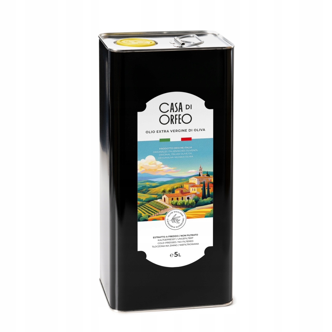 Levně Olej Extra Vergine Casa di Orfeo 5 litrů Sicílie 25/26