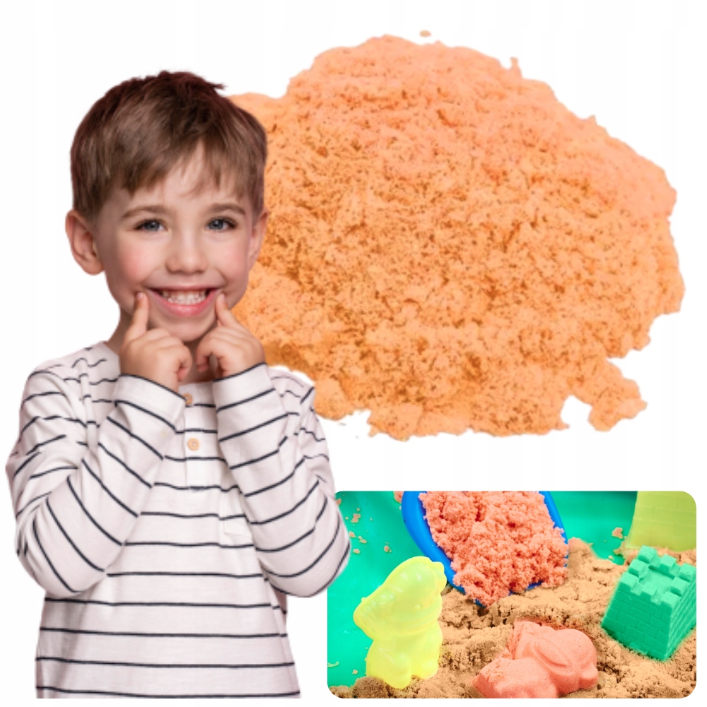 

Magiczny Piasek Kinetyczny Piaskolina Kolor 1kg