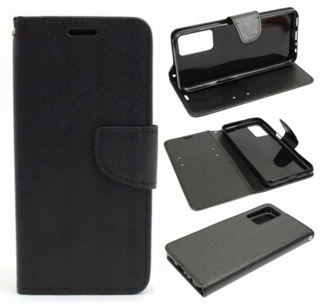 

Etui Fancy Diary do Motorola Edge 20 5G czarny