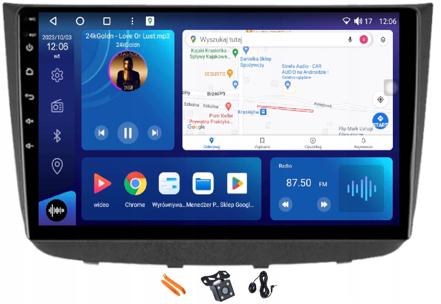 Android Rádio Navigácia Qled Carplay Lte Gps Mercedes Viano 2 W639 03-15
