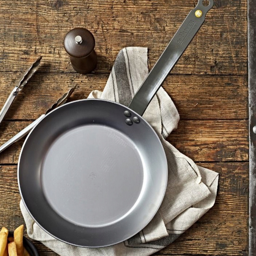 Ocelová pánev de Buyer, 5610.20, Mineral B, ocel, průměr 20 cm