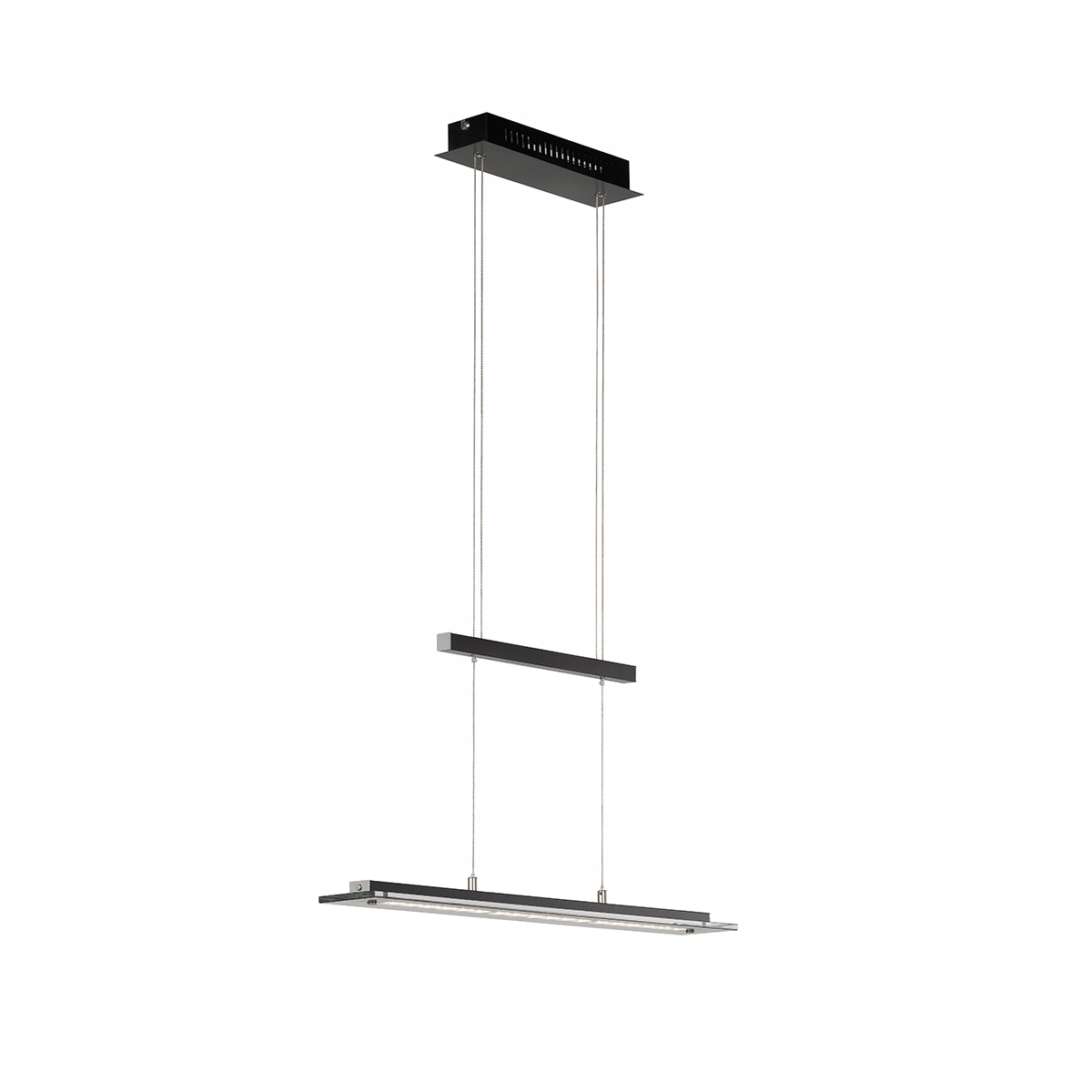 Závesná lampa TensoTW čierna matná 22W 2800lm Cct dim reg. záves FischerHonsel