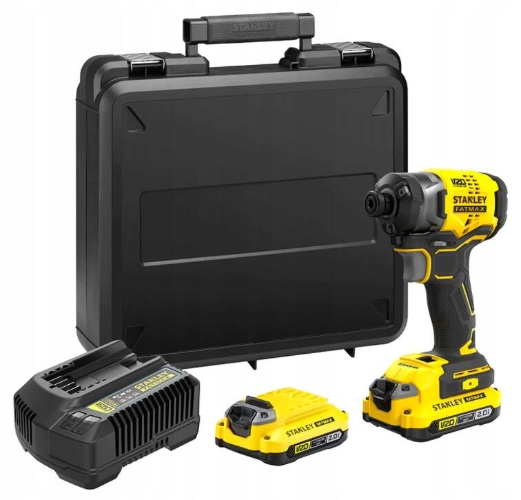 Šroubovák Příklepový V20 2x2Ah Stanley Fatmax SFMCF820D2K