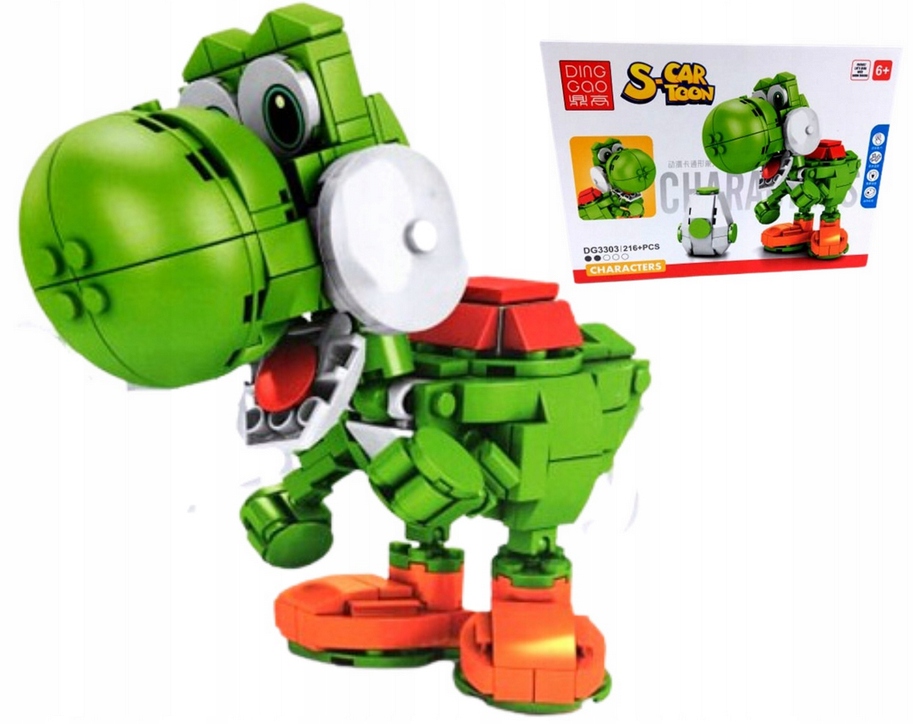 

Klocki Mario Yoshi 3D 229el Puzle Układanka